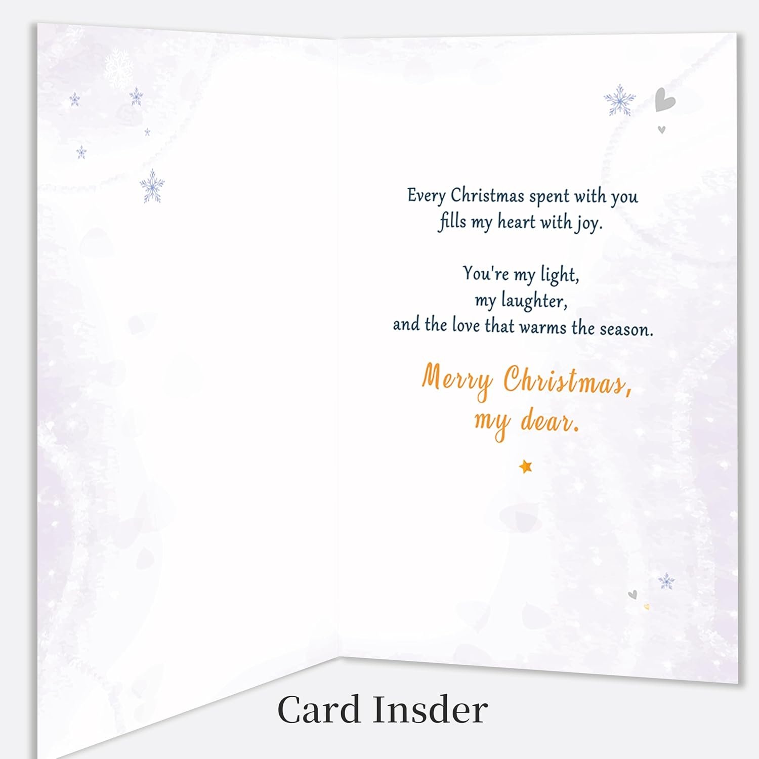 Husband Christmas Card, Funny Christmas Card for Husband from Wife-8x5.3 Inches, Double-Sided - Image 3